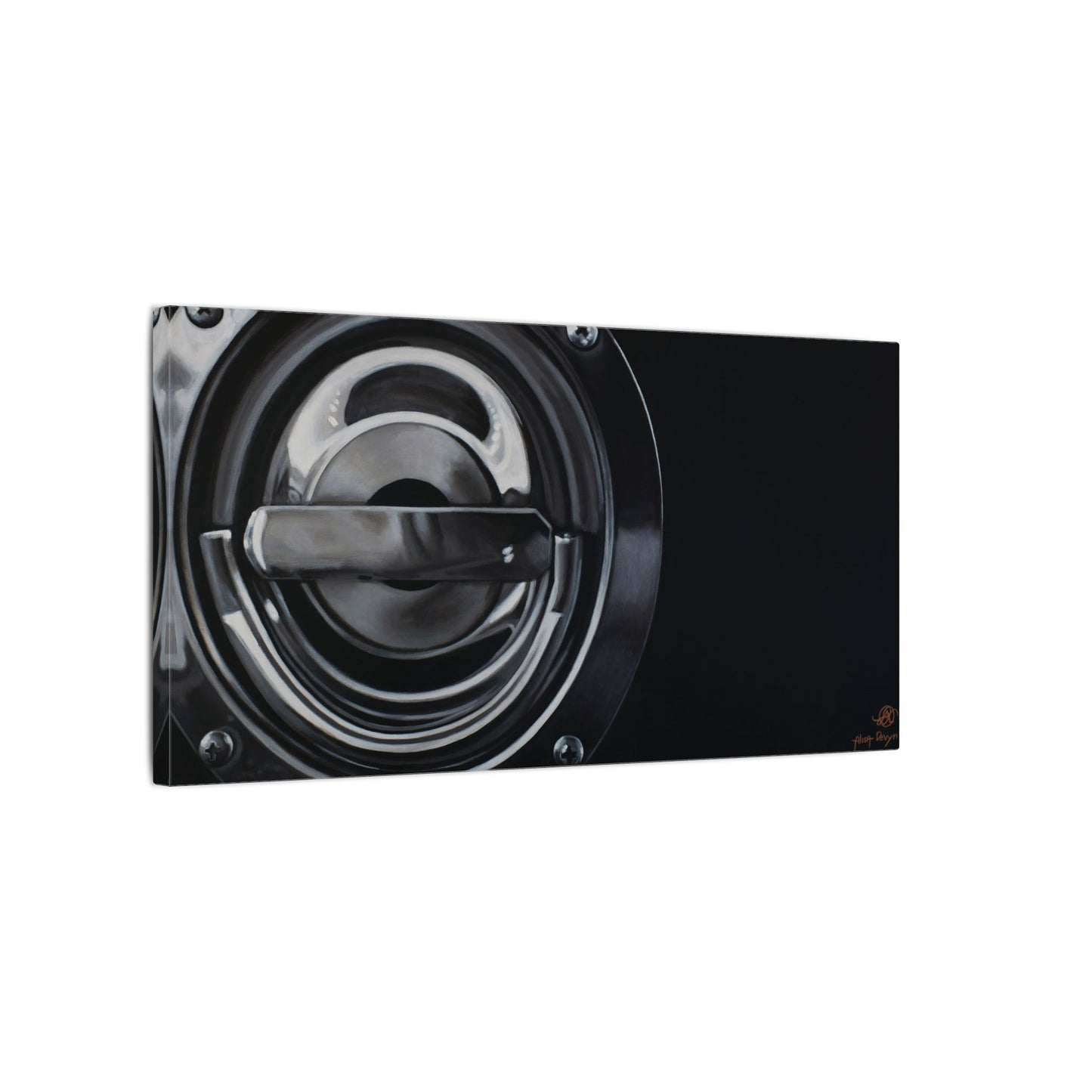 Fire Truck- Fire Fighter Fire Department Hero Art Print, 0.75" Stretched Matte Canvas Style