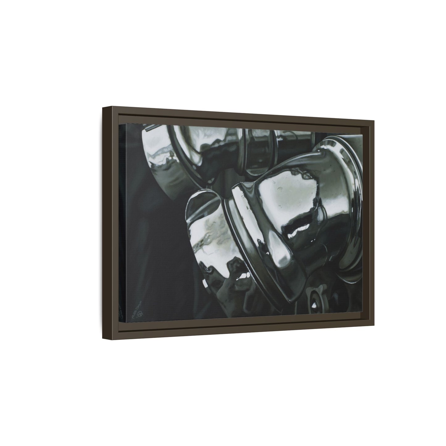 Fire Engine- Fire Fighter Fire Department Hero Art Print, Framed 1.25" Stretched Canvas Style