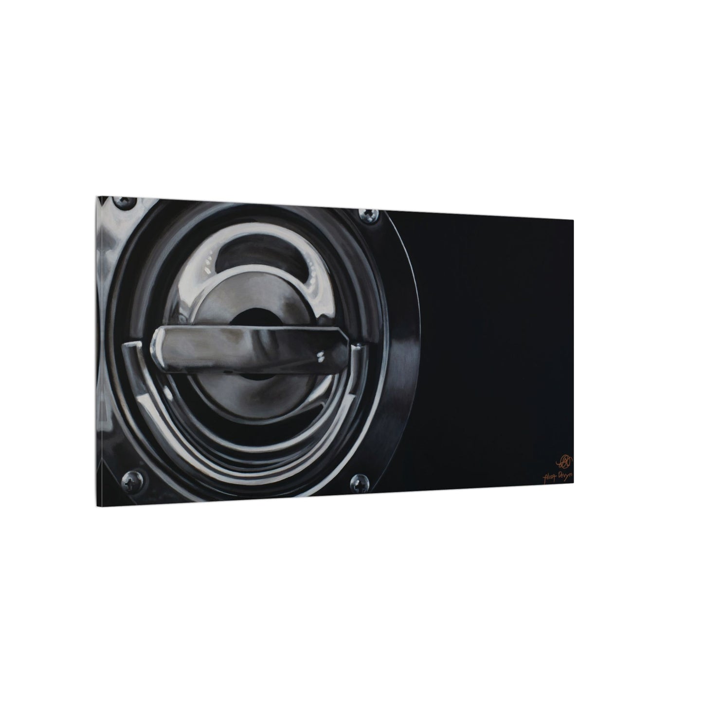 Fire Truck- Fire Fighter Fire Department Hero Art Print, 0.75" Stretched Matte Canvas Style