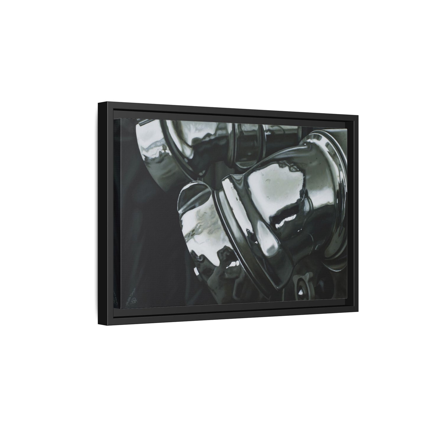 Fire Engine- Fire Fighter Fire Department Hero Art Print, Framed 1.25" Stretched Canvas Style