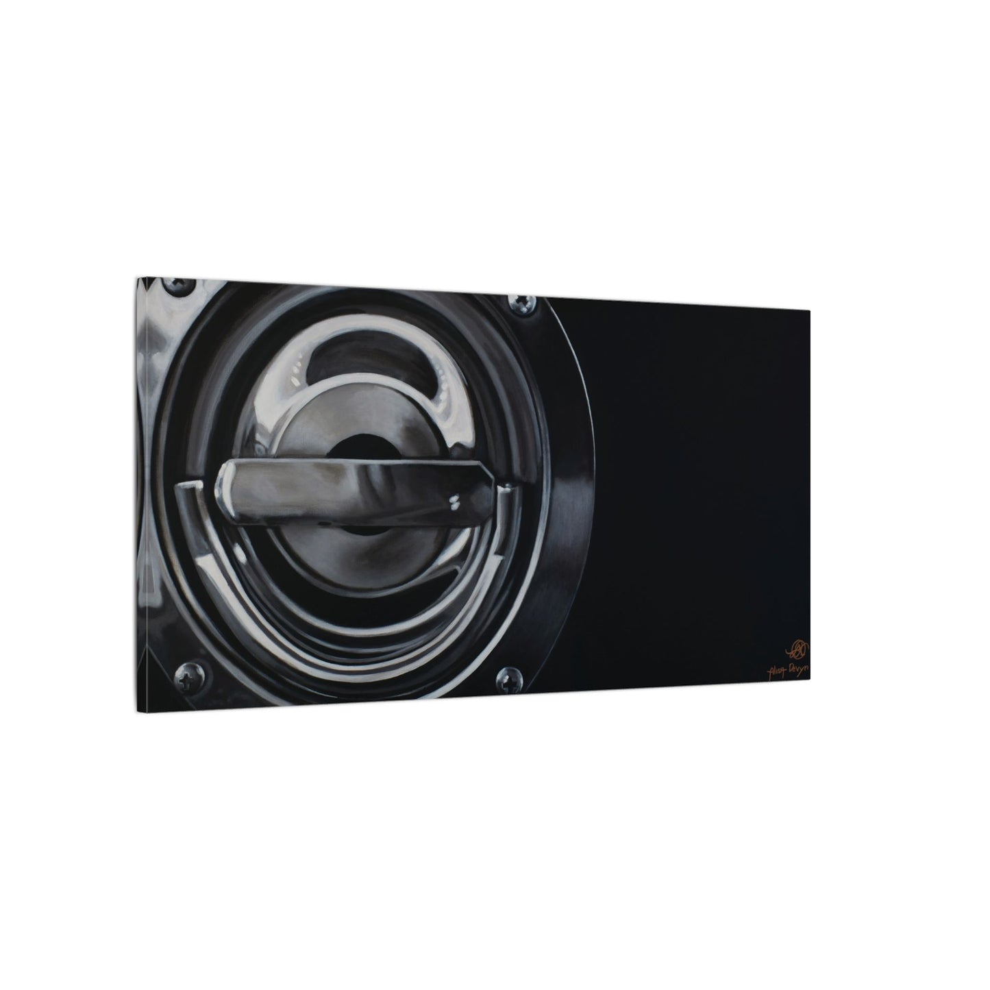 Fire Truck- Fire Fighter Fire Department Hero Art Print, 0.75" Stretched Matte Canvas Style